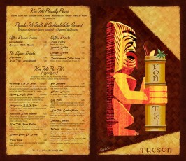 Kon Tiki Menu