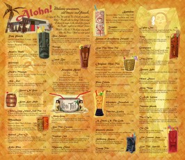Kon Tiki Menu