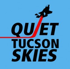 Quiet Tucson Skies Logo